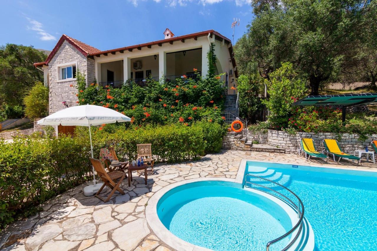 Villa Irini Nissaki Corfu Beach Villa Nisaki  ภายนอก รูปภาพ