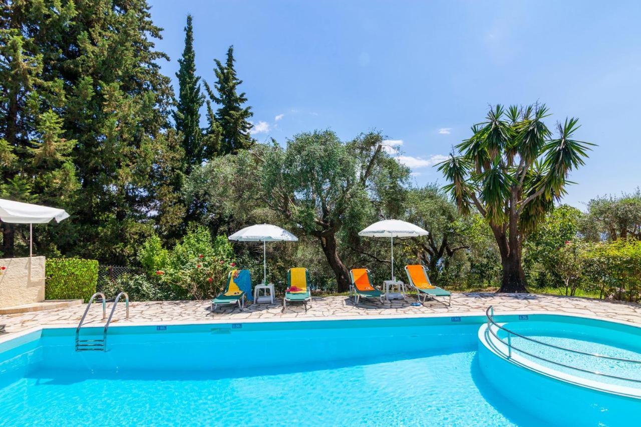 Villa Irini Nissaki Corfu Beach Villa Nisaki  ภายนอก รูปภาพ