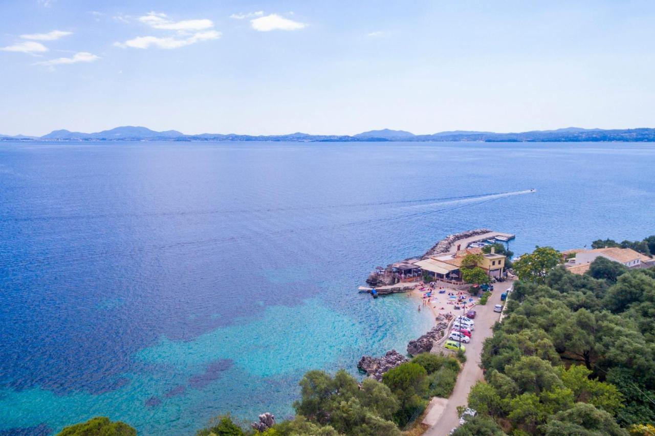 Villa Irini Nissaki Corfu Beach Villa Nisaki  ภายนอก รูปภาพ